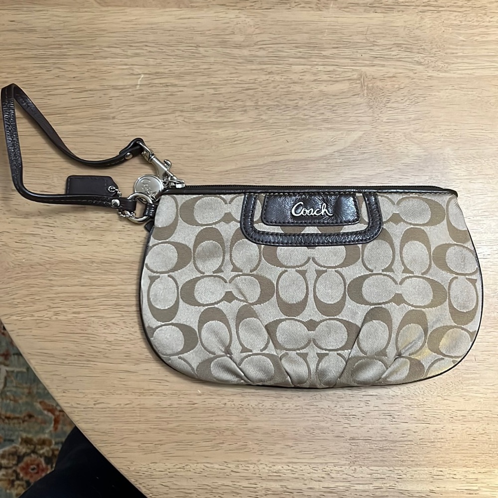 Coach wristlet